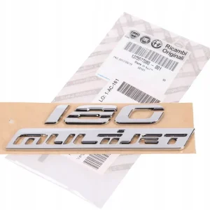 Darmowa dostawa EMBLEMAT ZNACZEK LOGO NAPIS 180 MULTIJET FIAT DUCATO 1375577080 FCA OE