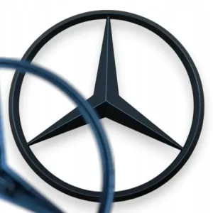 Gwiazda Bagażnika 85mm Atrybut Czerń Matowy Tył A2217580058 Do S W221 04-10 Popularny