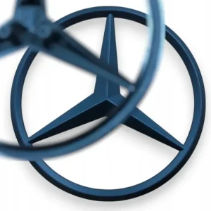 Premium Gwiazda Bagażnika 82mm Atrybut Czerń Matowa Tył A2058174500 Do C W205 13-18