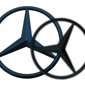 Tani Oznaczenie Klapy 82mm Logo Znak Czerń Mat Tylny A2138170116 Do E W213 14-18