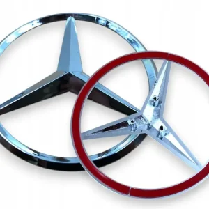 Gwiazda Bagażnika 90mm Srebrna Połysk Tylna A1678171200 Do GLE W167 X167 Promocja