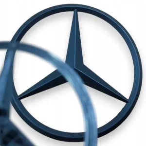 Popularny Gwiazda Bagażnika 82mm Atrybut Czerń Matowa Tył A2468170016 Do B W246 11-13