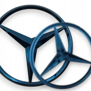 Gwiazda Czarna Połysk 82mm Logowanie Bagażnika A2228170016 Do S W222 12-20 Autentyczny