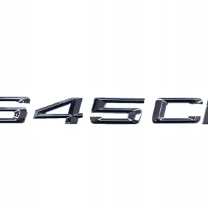 Oznakowanie Napis Znaczek Emblemat Logo Naklejka BMW E63 E64 645CI 645 CI Tani