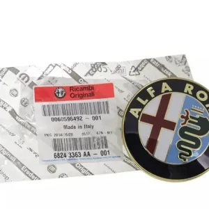 Oferta limitowana EMBLEMAT LOGO ZNACZEK PRZÓ ALFA ROMEO 147 156 159 60596492 FCA OE ORYGINAŁ