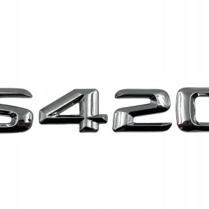 S420 Znaczek Logo Oznaczenie Napis Do Mercedes BENZ W211 W212 W213 Darmowa dostawa