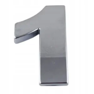 Oryginalny EMBLEMAT CYFRA CYFRY LITERA DUŻA CHROM 1 jeden