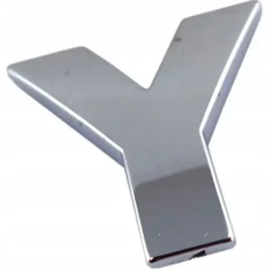 Najlepsza cena K4C50 EMBLEMAT LITERA LITERKA CYFRA CYFRY CHROM Y