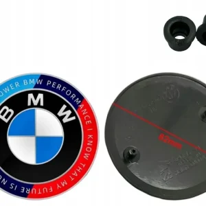 Emblemat BMW 82mm ZNACZEK LOGO 50JAHRE TUNING E60 E61 E36 E46 E90... Szybka dostawa