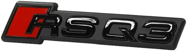 Darmowa dostawa EMBLEMAT GRILA PRZÓD AUDI Q3 F3 RSQ3 2019- CZARNY ORYGINAŁ