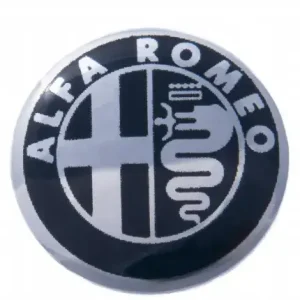 ALFA ROMEO emblemat naklejka logo kluczyk 14 mm Darmowa dostawa