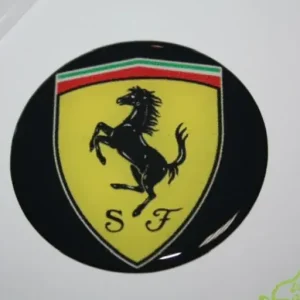 FERRARI naklejka emblemat FELGA KOŁPAK 56mm - ZAMIENNIK Darmowa dostawa