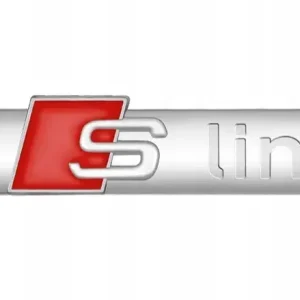 Naklejka na samochód emblemat S - line S-Line Audi Tuning Motorsport Wlepa Niska cena
