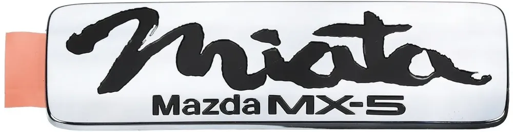 NAPIS EMBLEMAT BAGAŻNIKA MAZDA MX-5 NA MIATA 1990-1998 CZARNY ORYGINAŁ Promocja