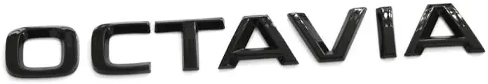 Promocja NAPIS KLAPY BAGAŻNIKA SKODA OCTAVIA IV CZARNY ORYGINAŁ