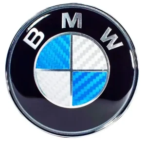 Bezpieczna płatność EMBLEMAT ZNACZEK NA MASKĘ KLAPĘ BMW E81 E87 E60 E61 E90 E91 X1 X3 X5 82mm