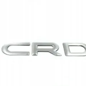 Niska cena CRD emblemat znaczek chrom srebrny