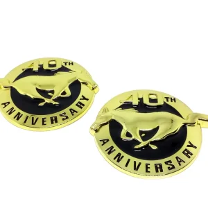 FORD MUSTANG emblemat metalowy 2 szt kpl Kup teraz