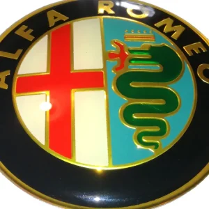 Popularny Alfa Romeo emblemat na felgę 65 mm