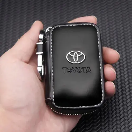 Najlepsza cena SKÓRZANE ETUI SASZETKA POKROWIEC NA KLUCZE KLUCZYK SAMOCHODOWY DO TOYOTA