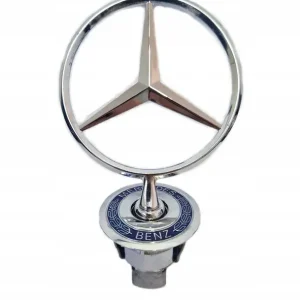 Rabat Emblemat GWIAZDA logo celownik NA MASKĘ LOGO DO MERCEDES S211 W211 W220