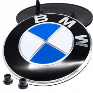Niska cena EMBLEMAT ZNACZEK LOGO BMW NA MASKĘ TYŁ PRZÓD 82MM E30E34E38E39E46E60E61X3X5