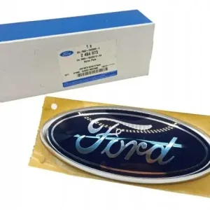 Oryginalny EMBLEMAT FORD P. FOCUS 04-/ C-MAX/ S-MAX/ KUGA/ MONDEO 07- GRANATOWY FORD 2
