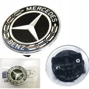 EMBLEMAT NA MASKE MERCEDES A2048170616 57MM Szybka dostawa