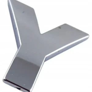 LITERKA D8C52 CHROM Y Y DUŻE 5,6CM EMBLEMAT LITERA Ekspresowa dostawa