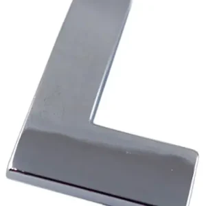 EMBLEMAT LITERA LITERKA CYFRA CYFRY CHROM L L L8G89 Oferta limitowana