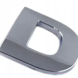 LITERKA O4B35 CHROM D D DUŻA 5,6CM EMBLEMAT LITERA Zamów teraz