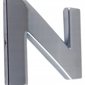 Y4G57 LITERKA CHROM Z z DUŻA 5,6cm EMBLEMAT LITERA Tani