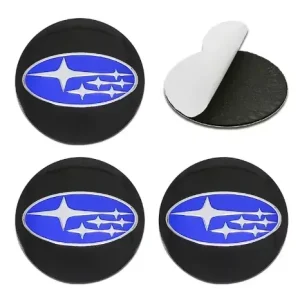 SUBARU NAKLEJKI EMBLEMATY ZNACZKI ALUMINIOWE 56mm Niska cena