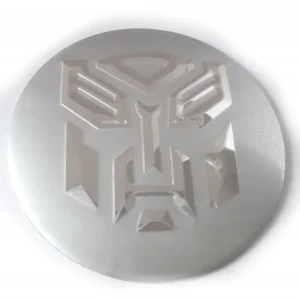 Niska cena TRANSFORMERS emblemat znaczek naklejka 56 mm