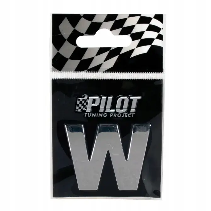 Literka 3D 28mm W Premium