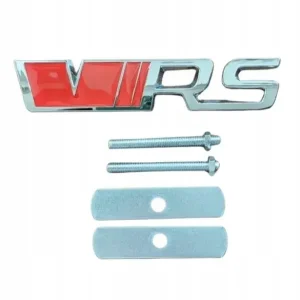 EMBLEMAT LOGO ZNACZEK NAPIS DO SKODA VRS NA GRILL Szybka dostawa