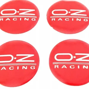 Tani OZ LOGO NAKLEJKI EMBLEMAT 56mm ALUMINIOWE 4szt