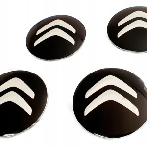 CITROEN NAKLEJKI EMBLEMATY ZNACZKI 56mm ALUMINIOWE Wyprzedaż