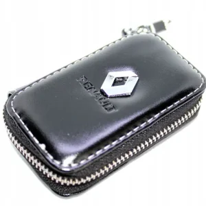 SKÓRZANE ETUI na klucze RENAULT logo KLUCZYK samochodowy ELEGANCKI brelok Tani