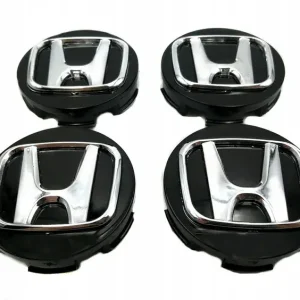 Darmowa dostawa Dekielek dekielki dekle HONDA ZNACZKI KAPSLE KOŁPAKI DO ALUFELG 69mm / 64mm