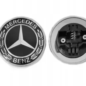 Rabat MERCEDES BENZ EMBLEMAT ZNACZEK LOGO NA MASKĘ NOWY 57 MM