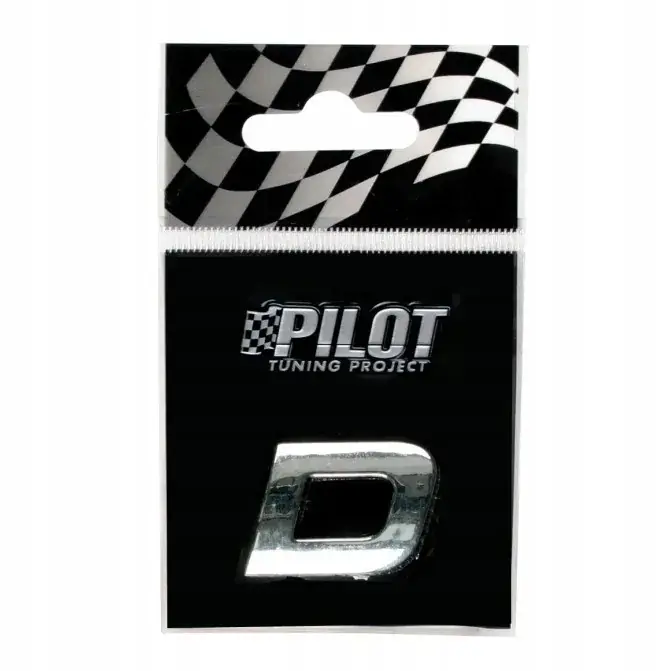 Literka 3D 18mm D Najlepsza cena