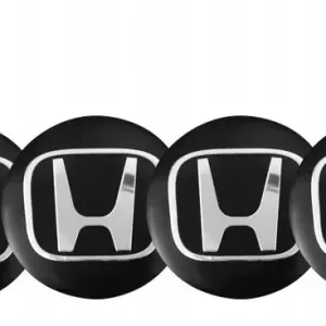 Niska cena HONDA NAKLEJKI EMBLEMATY LOGO ZNACZKI 64mm 4szt.