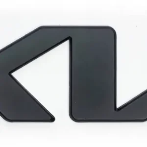KIA emblemat znaczek logo 170x40mm czarny połysk NOWY NA KLAPĘ TYŁ Tani