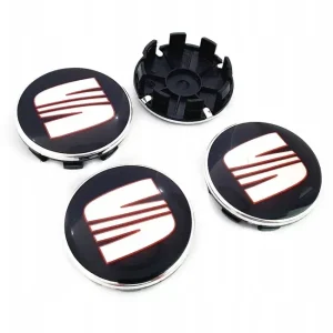 SEAT ALTEA LEON KAPSLE 4X DEKIELKI DEKIELEK DEKLE ZAŚLEPKI 63mm 1P0601165 Darmowa dostawa