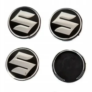 SUZUKI LOGO DEKIELKI DEKLE KOŁPAKI KAPSLE ZNACZKI DO ALUFELG 59mm / 54mm Bezpieczna płatność