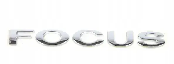 FOCUS emblemat znaczek chrom srebrny Wyprzedaż