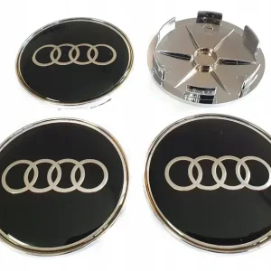 Wysoka jakość AUDI DEKIELKI KAPSLE DO ALUFELG AEZ DOTZ DEZENT 68mm/64mm ZT2220 ZA4098B