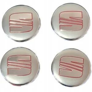 Tylko dziś Dekielek seat znaczki kołpaczki 63mm 63 mm seat 1P0601165 zaślepki alufelg