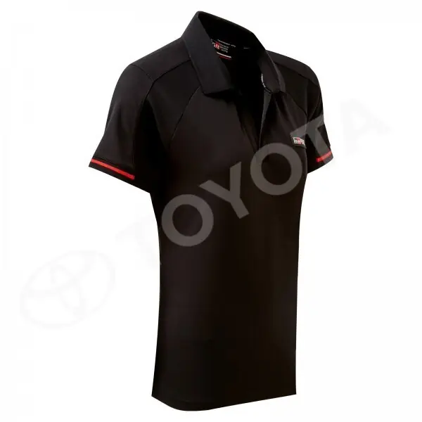 Zamów teraz Damska koszulka polo TGR 19 w kolorze czarnym rozmiar L